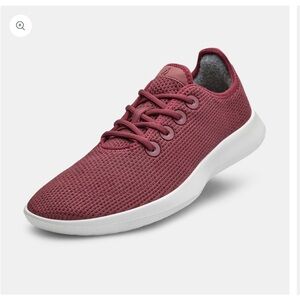 Allbirds Men’s Red Tree Runner Lace Up Wool Sneakers size 11